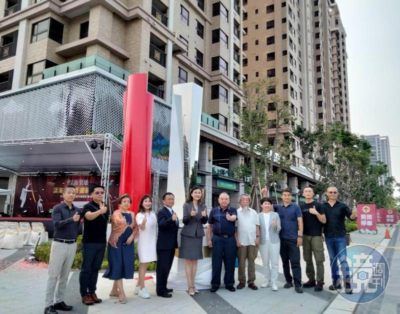 麗寶史上最大造鎮案　名軒海樂地藝術中庭打造淡海地標
