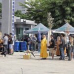 明揚大火4勇消殉職家屬返回傷心地　「招魂」現場下起太陽雨
