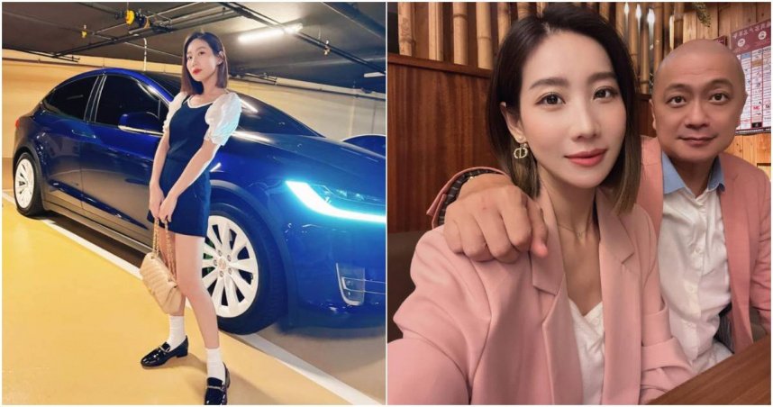 Paul嫩妻遭疑「特斯拉停歪了」！她霸氣回擊：3個車位都我的