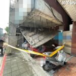 北市騎樓「天花板整片掉落」！3機車慘被重壓　屋主最高恐繳30萬