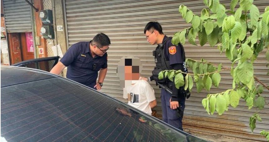 台南男子朝天空鳴槍 警方在車內竟查獲這樣東西