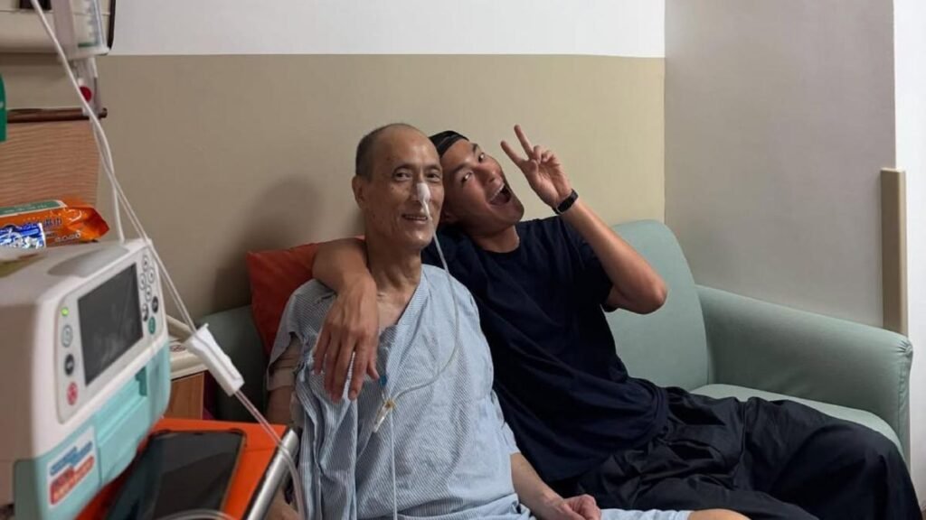 楊祐寧證實父親離世！　病榻旁親吻送別：安息主懷