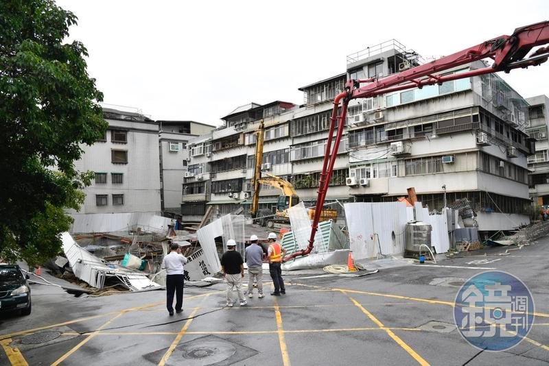 【大直民宅坍塌】塌陷25戶危樓「9/25不拆了」　基泰計畫書遭退回！北市府急喊卡
