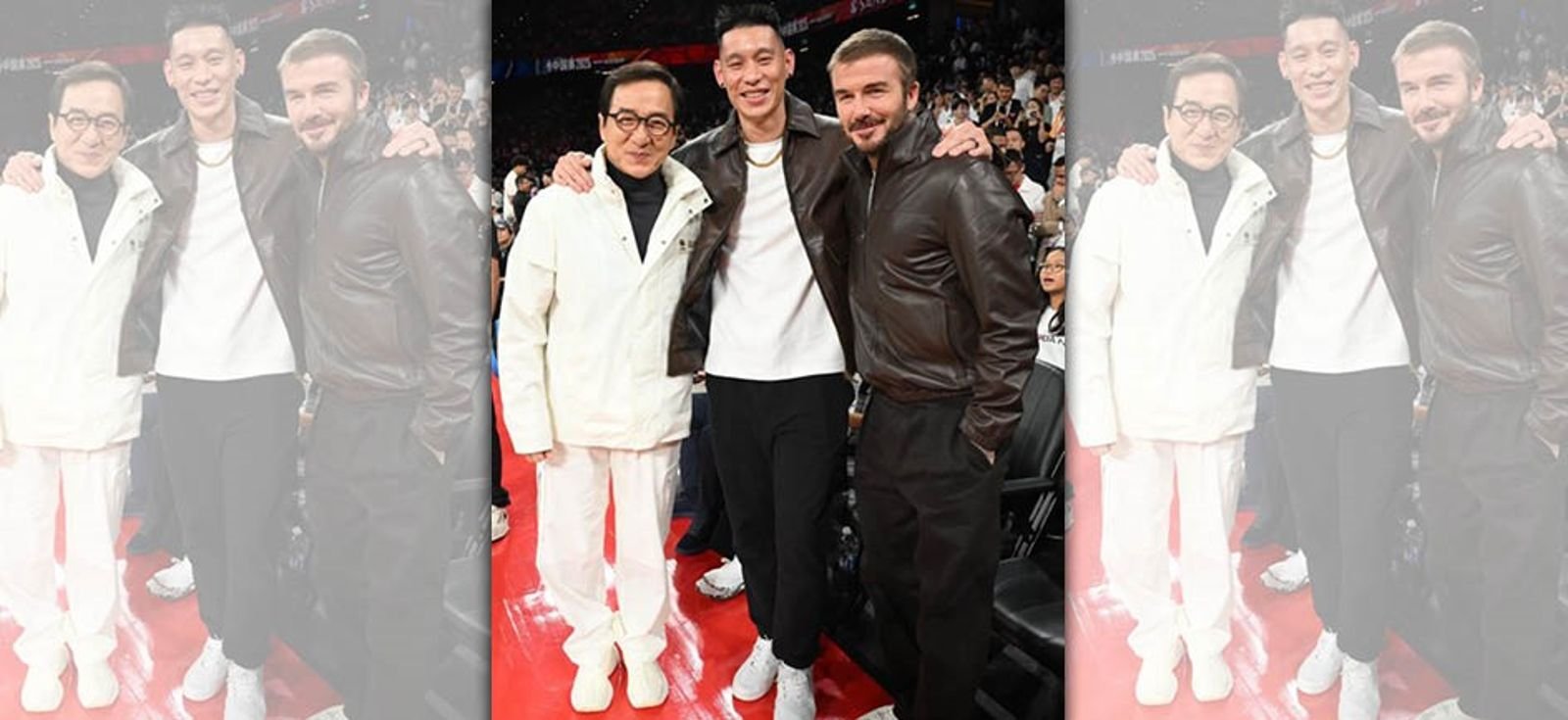 NBA澳門賽星光閃爆！　林書豪、成龍、貝克漢世紀合影